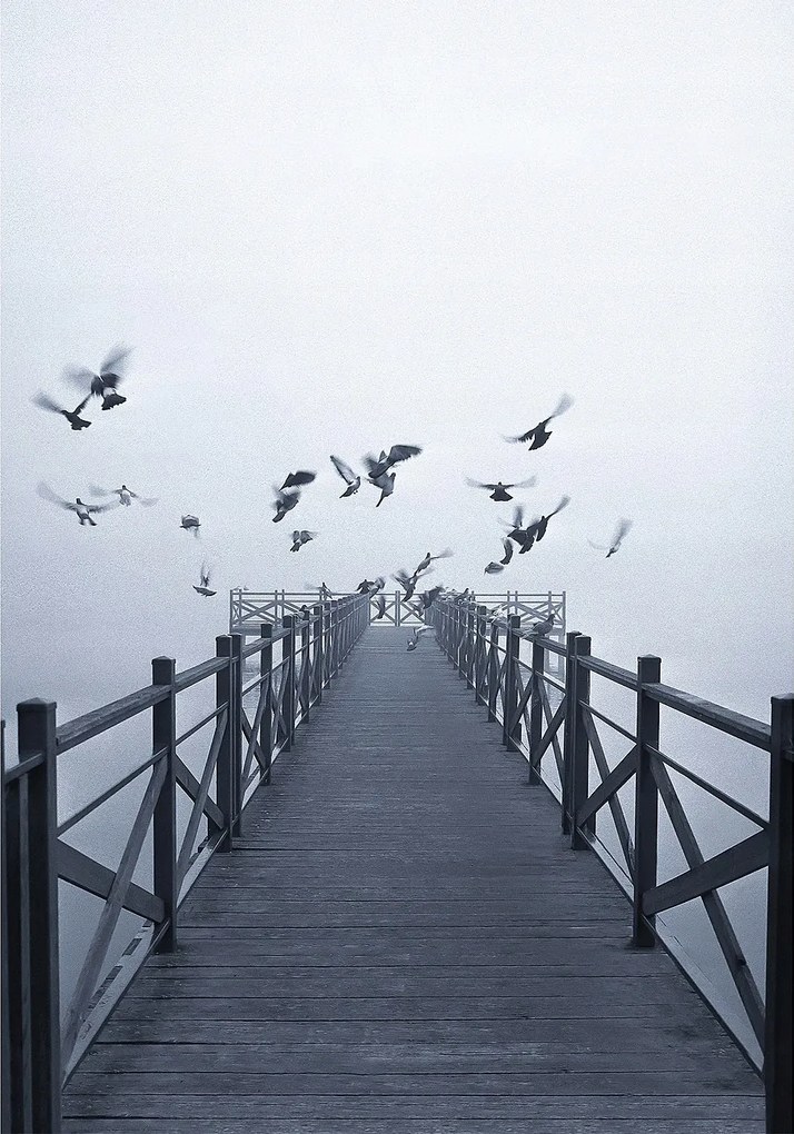 Dekoria Dawn Lake vászonkép