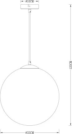 Globo 15858 Függeszték, metál arany, üveg átlátszó,arany, ø: 350, Foglalat típusa:1xE27 60W 230V