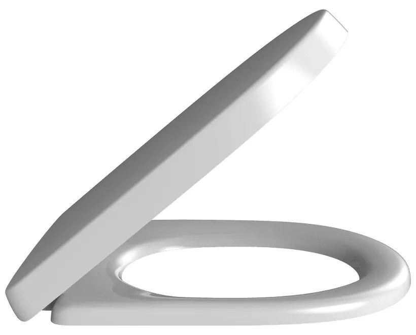 VILLEROY O.novo WC-ülőke, Quick Release és Soft Closing zsanérral, alpinfehér