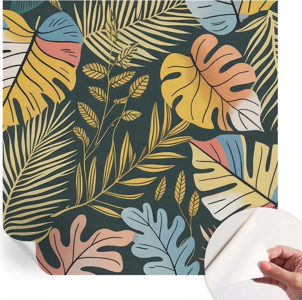 Design fali fotótapéta öntapadós Trópusi energia 250x250