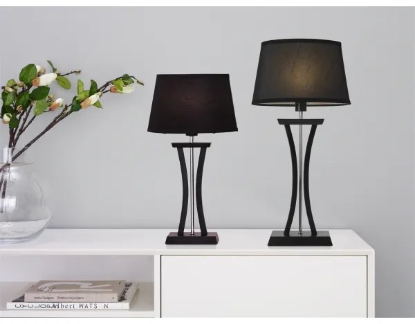 Cottex B2429SV - Asztali lámpa NEW CHELSEA 1xE14/40W/230V fekete