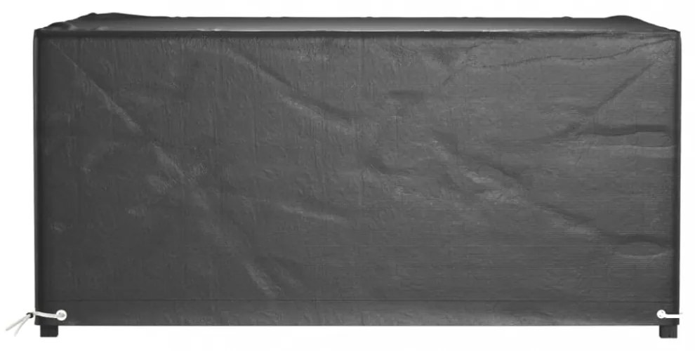 2 db téglalap alakú kerti bútorhuzat 8 fűzőlyukkal 180x135x80cm