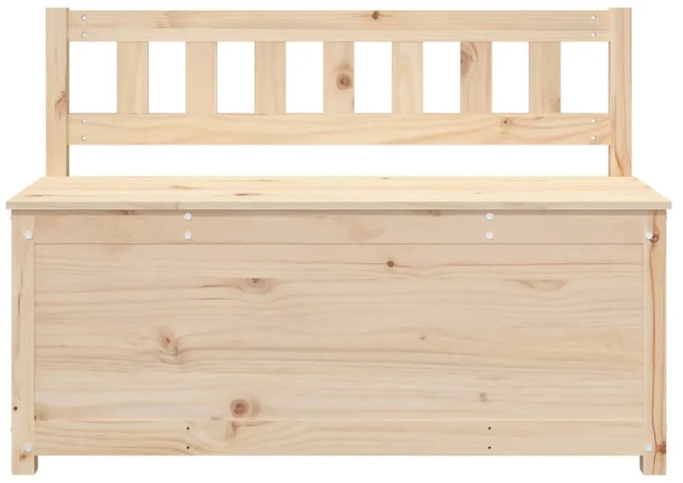 tömör fenyőfa pad 110 x 41 x 76,5 cm