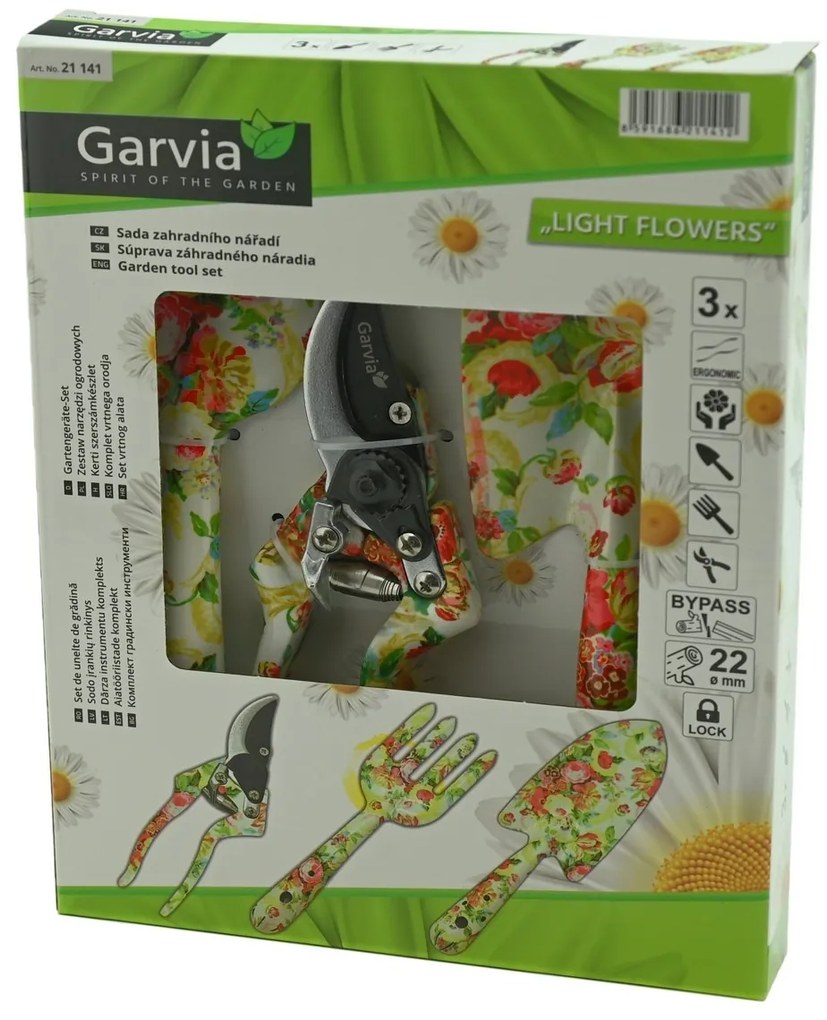 Garvia Light Flowers kerti szerszámkészlet 3db