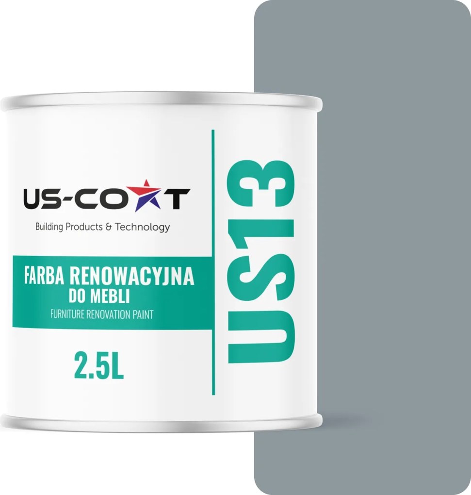 Konyhabútor Festék Front Szürke Kék Ral 7001 Fényes 2,5L