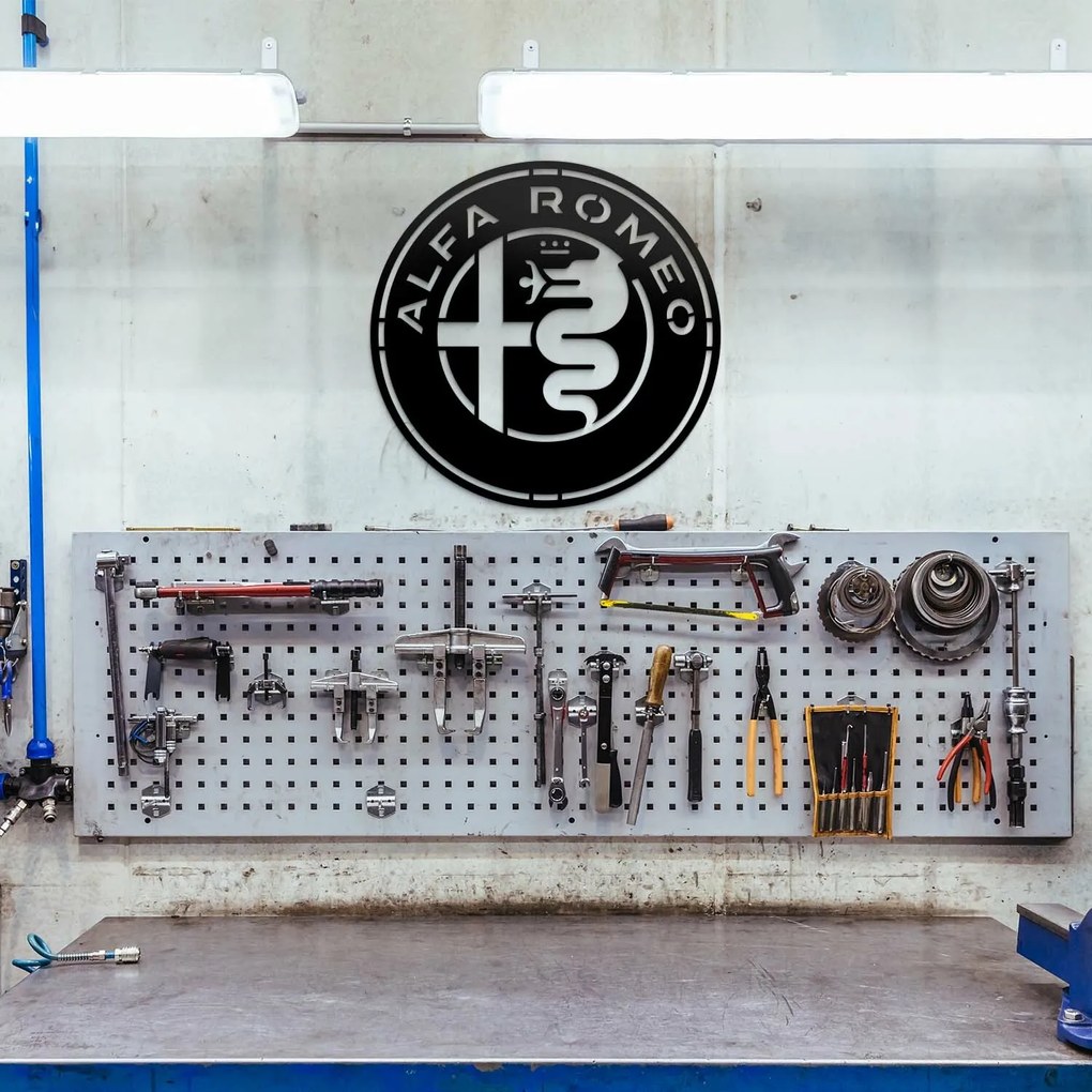 DUBLEZ | Fali fa logó - Alfa Romeo