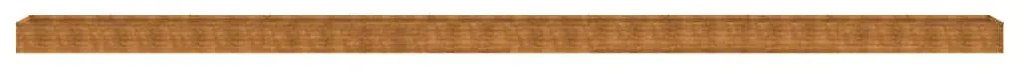 corten acél kerti magaságyás 1152x50x36 cm