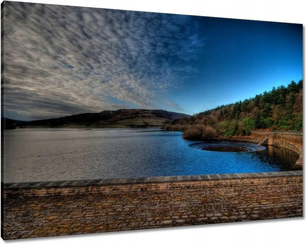 Vászonkép 100x70 Apró felhők