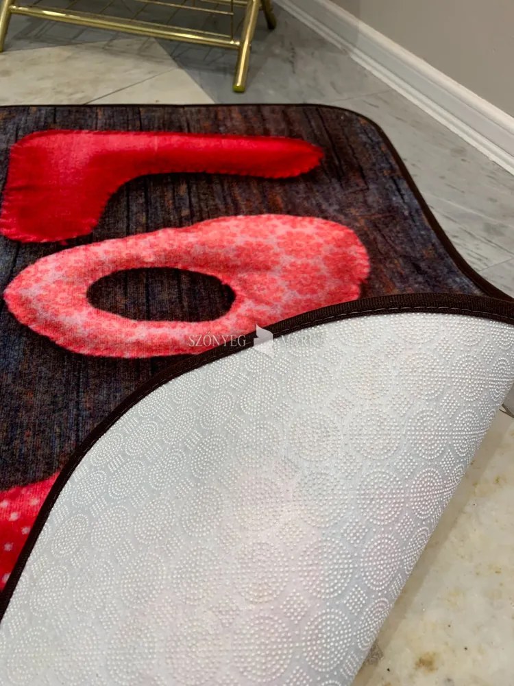 Love fürdőszobai szőnyeg 60x100 cm