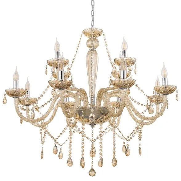 Eglo 39094 - Csillár BASILANO 12xE14/40W/230V