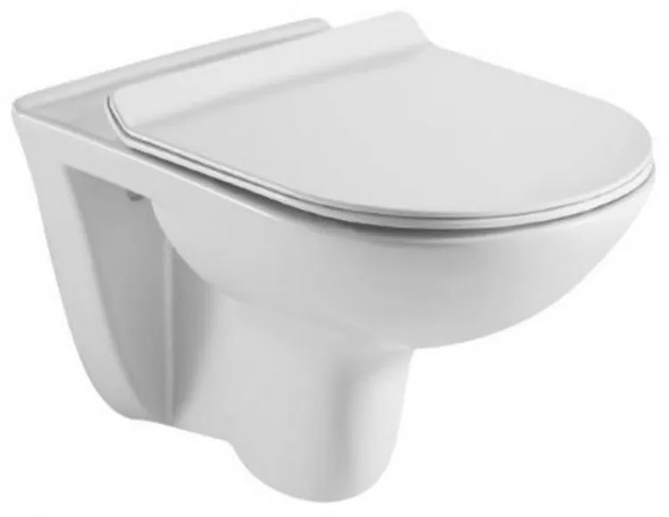 Bella fali, rimless WC