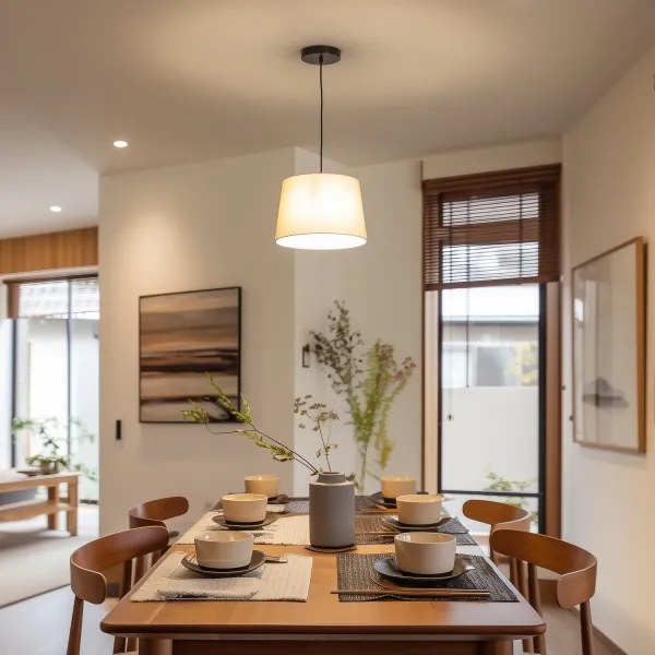 Brilagi - CERIA LED függeszték kábellel 1xE27/40W/230V átm. 30 cm bézs