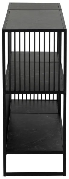 DEVIN könyvespolc fekete