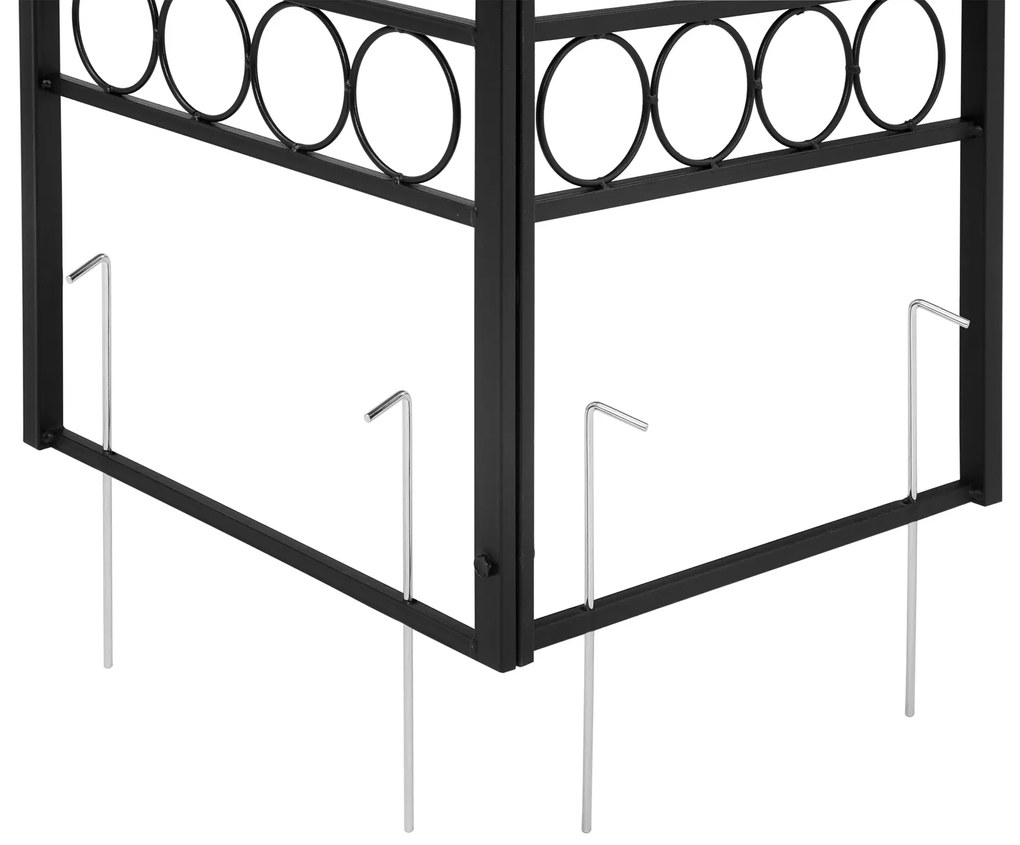 Casaria® Gazebo Elda 3x4 - krém