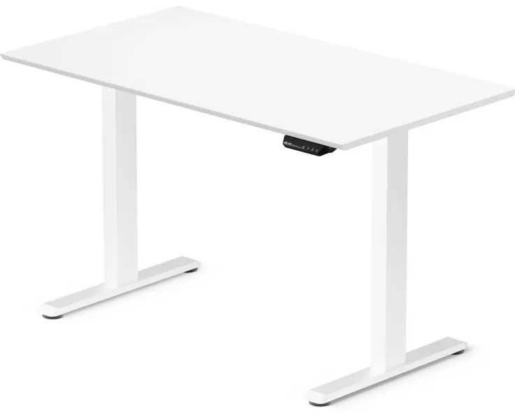 Elektromosan állítható magasságú íróasztal 120x67cm fehér | LVN System Control Flex+