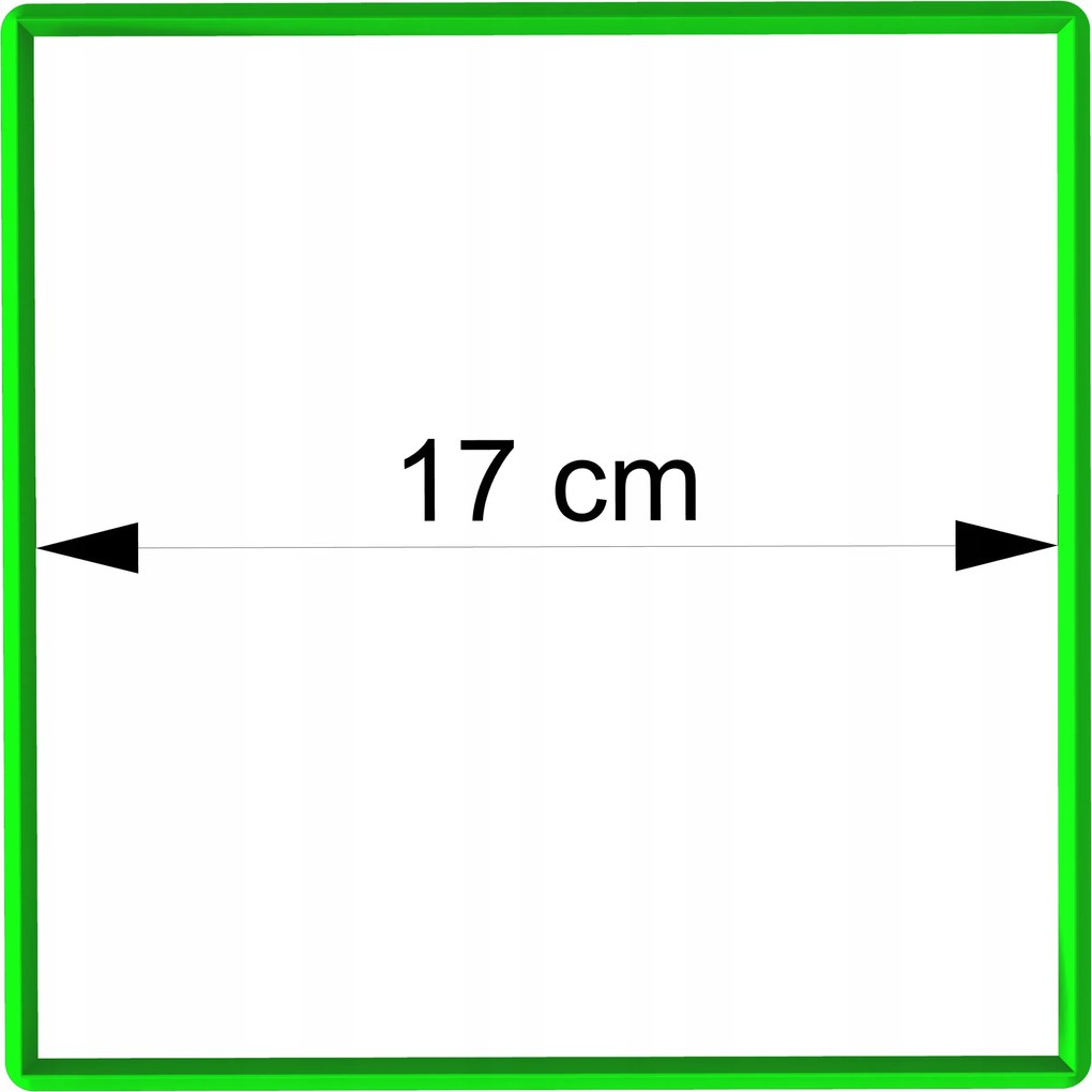 Foremka Lyukasztó Mézeskalács kiszúró geometrikus figurák Négyzet 17cm