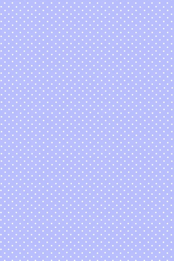 Lila White Dots papír asztalterítő 120x180 cm