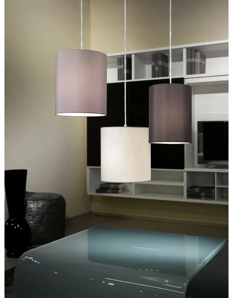 Eglo 92755 - Függeszték TOMBOLO 3xE27/60W/230V