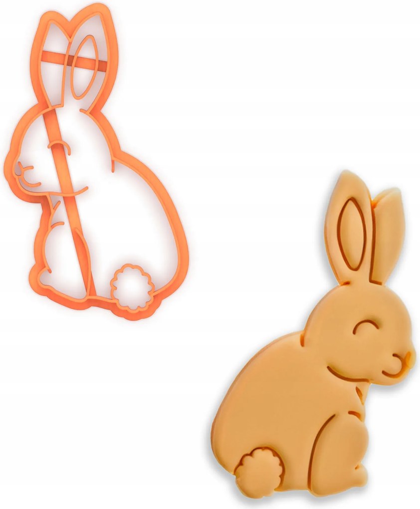 Húsvéti Forma Prémium Keksz lyukasztó Nyuszi Mosolygó húsvét