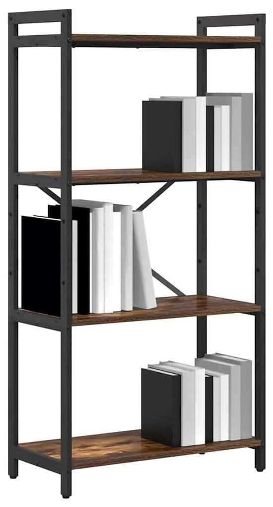 Könyvszekrény Füstölt tölgy 60 x 30 x 118 cm Faanyag