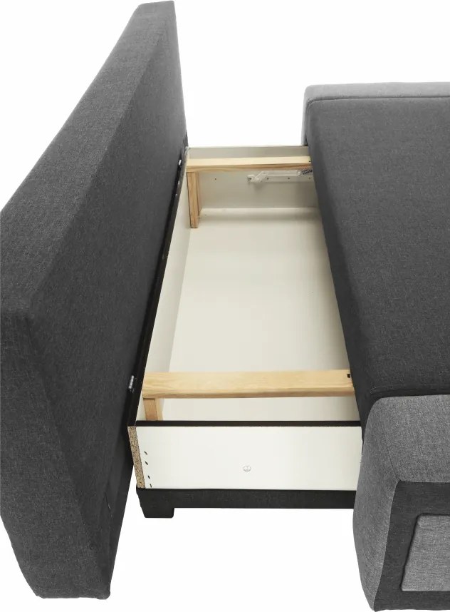 Kanapé, sötétszürke/világosszürke, BOLIVIA