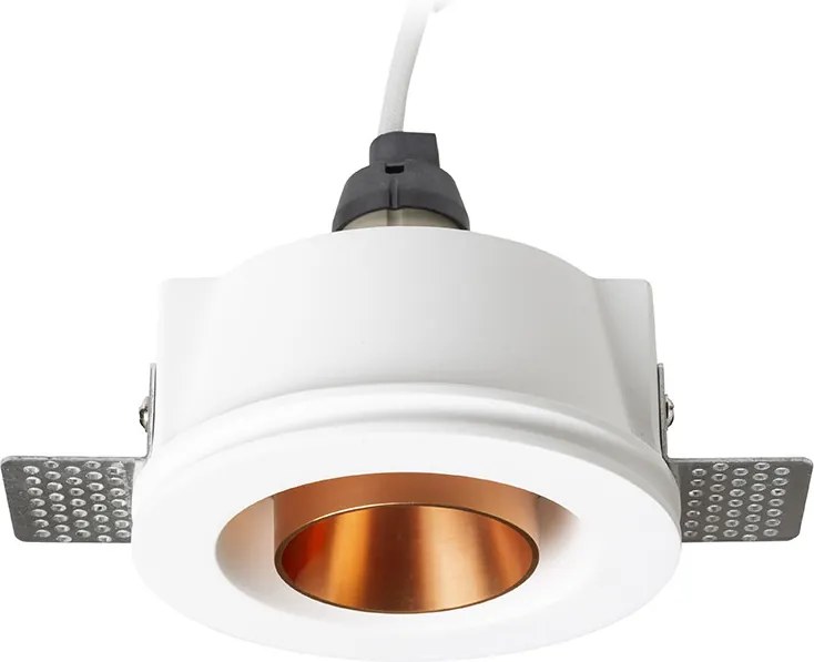 RENDL DAYTONA dönthető gipsz/szálcsiszolt réz 230V LED GU10 8W