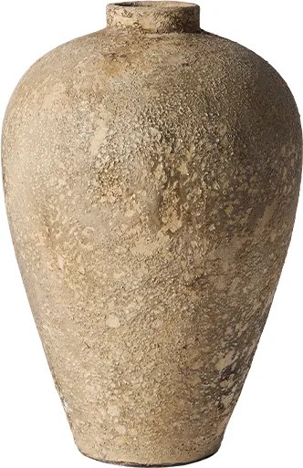 Muubs Luna Terrakotta Dekorációs Váza 60 cm Bézs