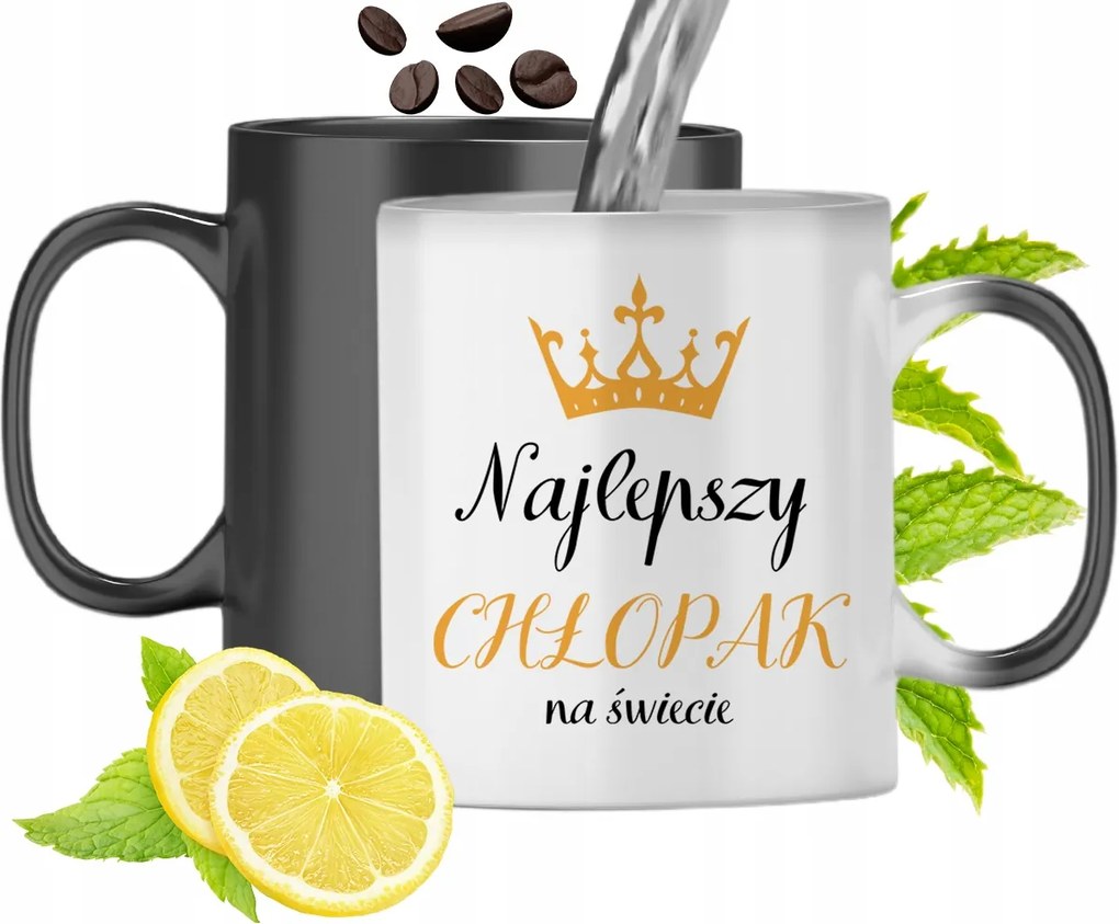 Mágikus Bögre Fiúnak Színváltós, fényképes nyomattal