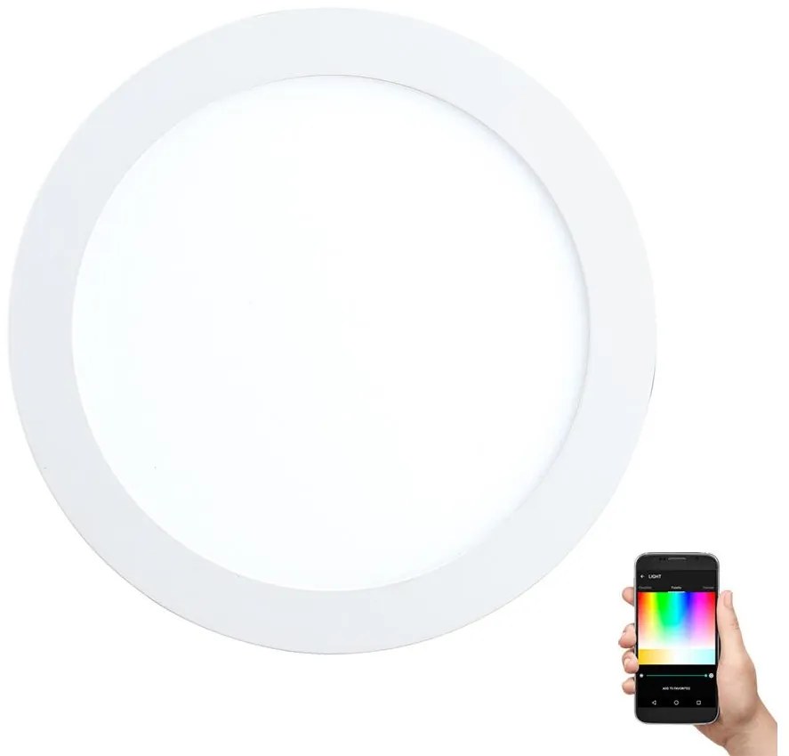 Eglo Eglo 32738 - LED RGB dimmelhető beépíthető lámpa FUEVA-C LED/10,5W/230V EG32738