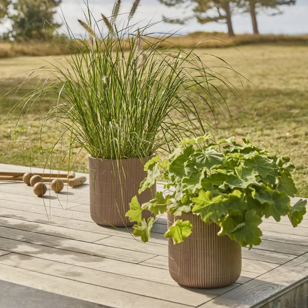 Haukefjell kültéri kaspó 2 db