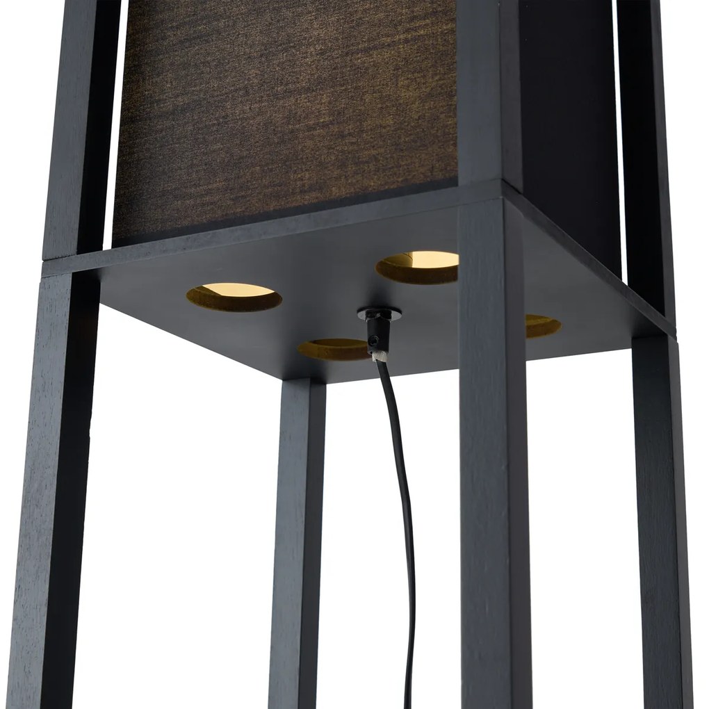 Modern állólámpa fekete - Stojan