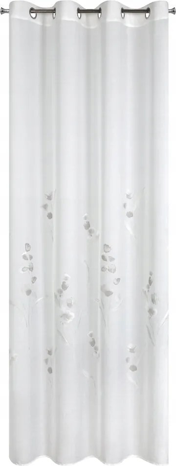 Függöny készre szerelve Isabel 140x250 fehér