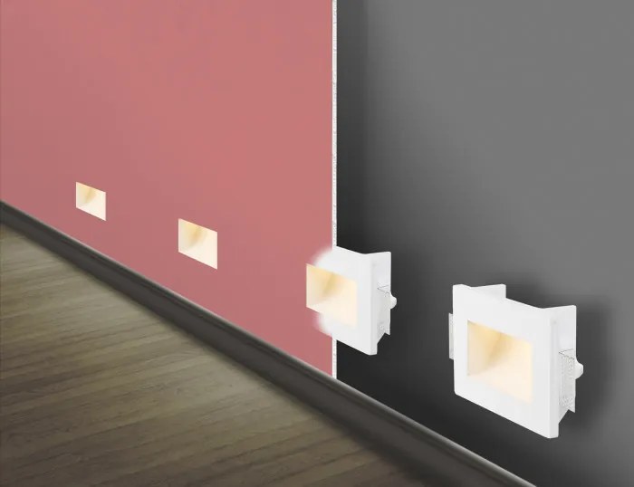 RENDL DIP zápustná sádrová 500mA LED 24x0.5W 3000K