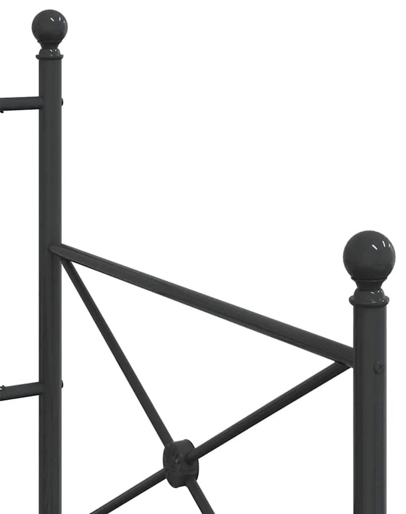 kanapéágy matrac nélkül fekete 90x190 cm acél