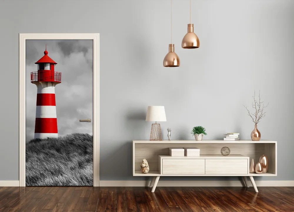 Ajtó méretű poszter Világítótorony 75x205 cm