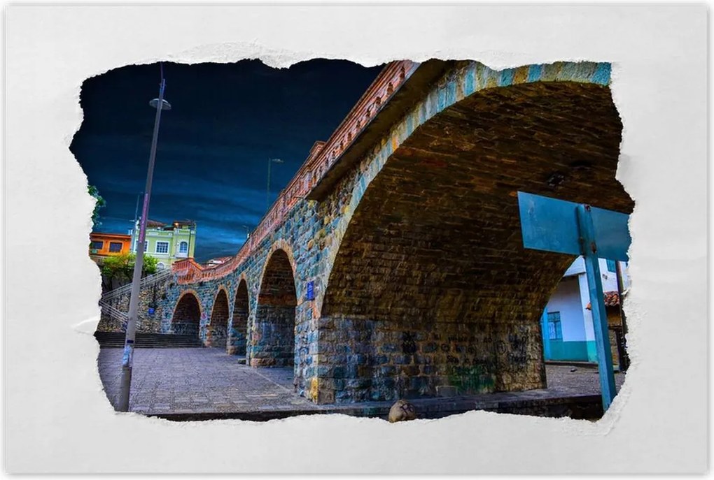 Poszterek 60x40 Híd Építészet Tájkép