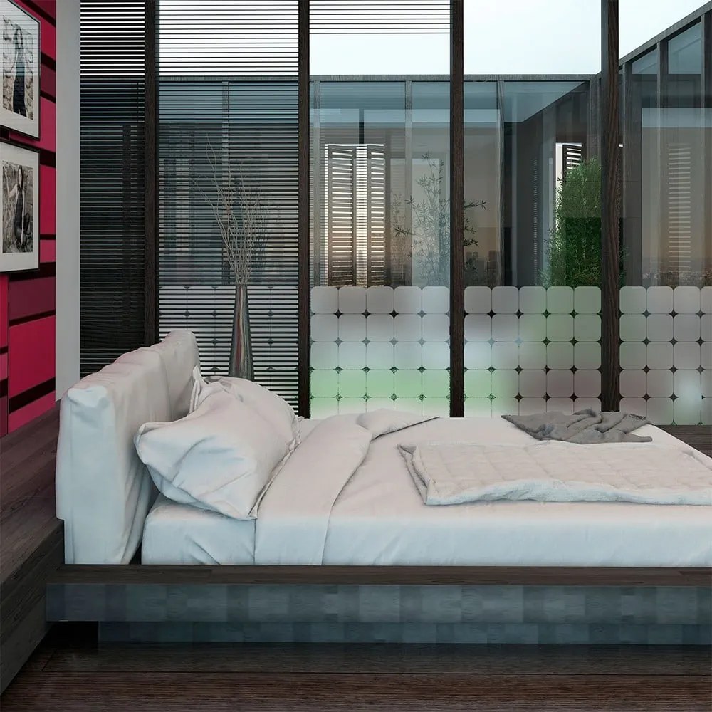 Square 50 db-os matt üvegmatrica szett - Ambiance