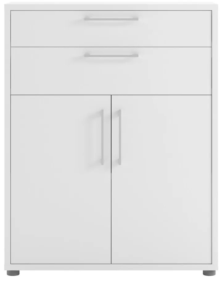 Fehér moduláris könyvespolc 89x113 cm Prima – Tvilum