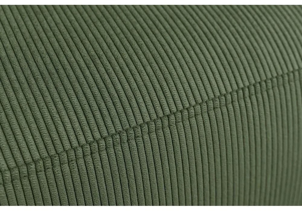 Zöld bársony sarokkanapé Enjoy – Bobochic Paris