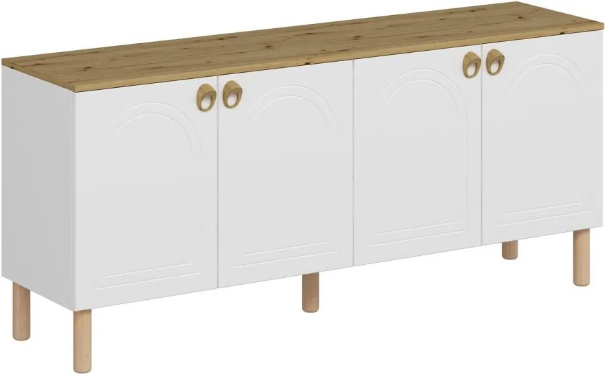 Lotus komód, fehér, 180 cm – TR506MNR1319