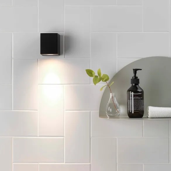 ASTRO LIGHTING 1310002 CHIOS Modern Kültéri Fali Lámpa Fekete GU10 IP44