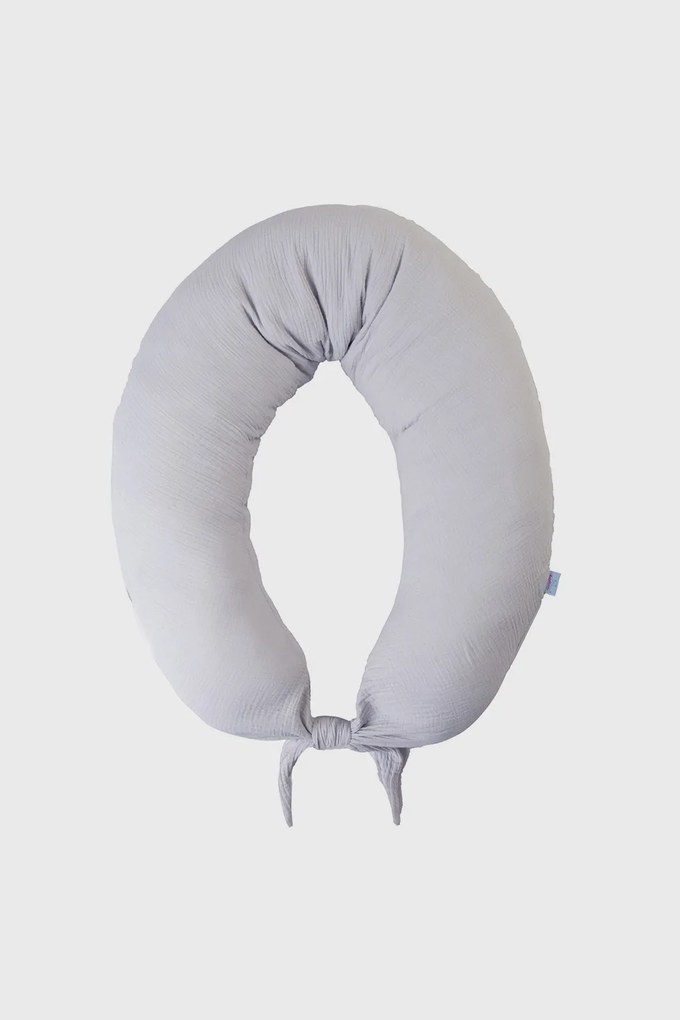 Muslin szoptatós párna, szürke