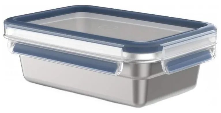 Tefal - Élelmiszer tartó 0,8 l MSEAL STEEL kék/rozsdamentes