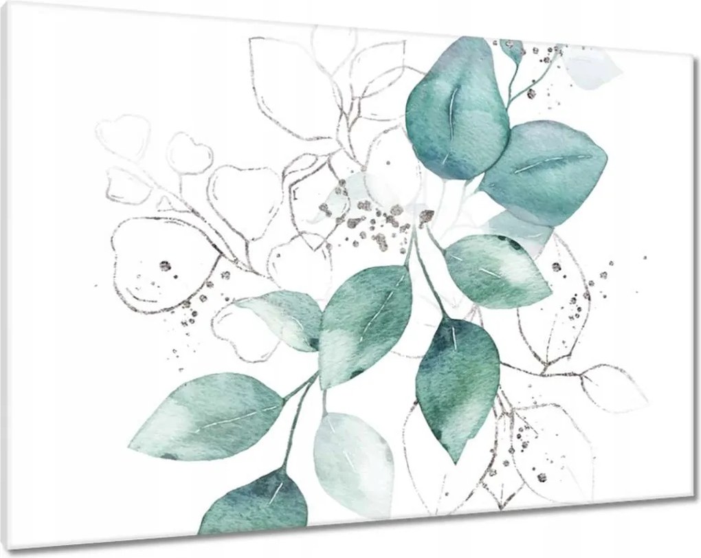 Vászonkép 100x70 Eucalyptus ezüstös