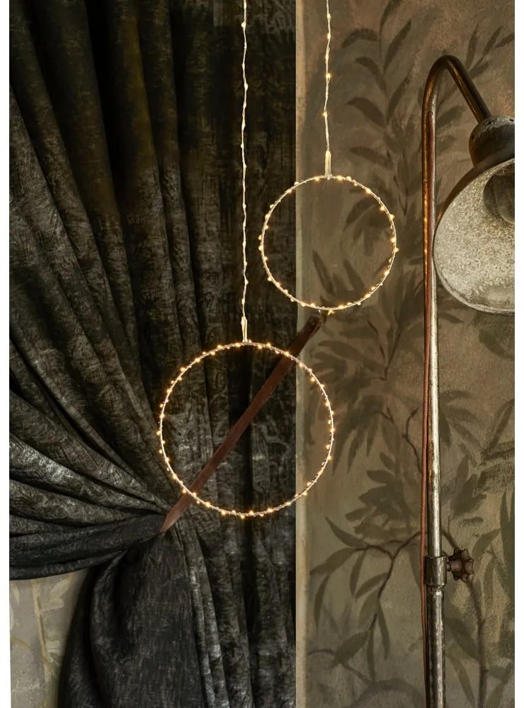 Kültéri fénydekoráció ø 25 cm Liva – Sirius