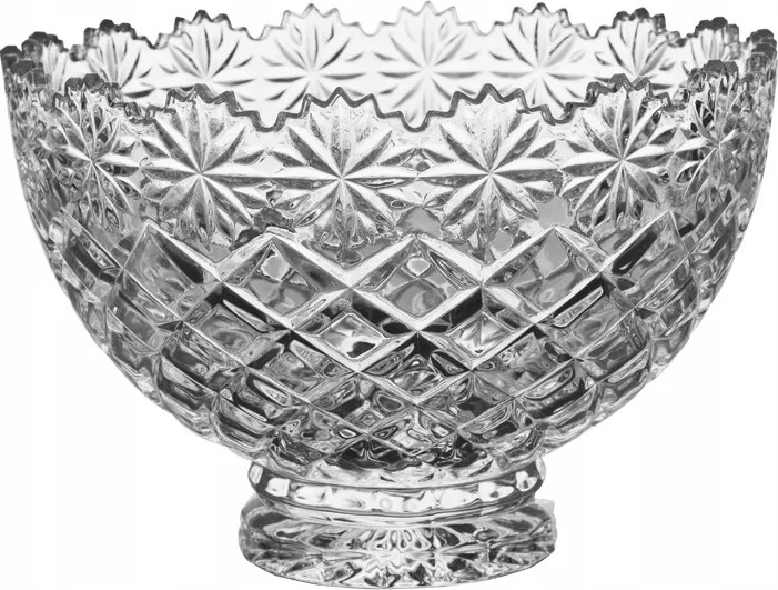 Daisy Bohemia kristály Saláta tálaló 20,5 cm