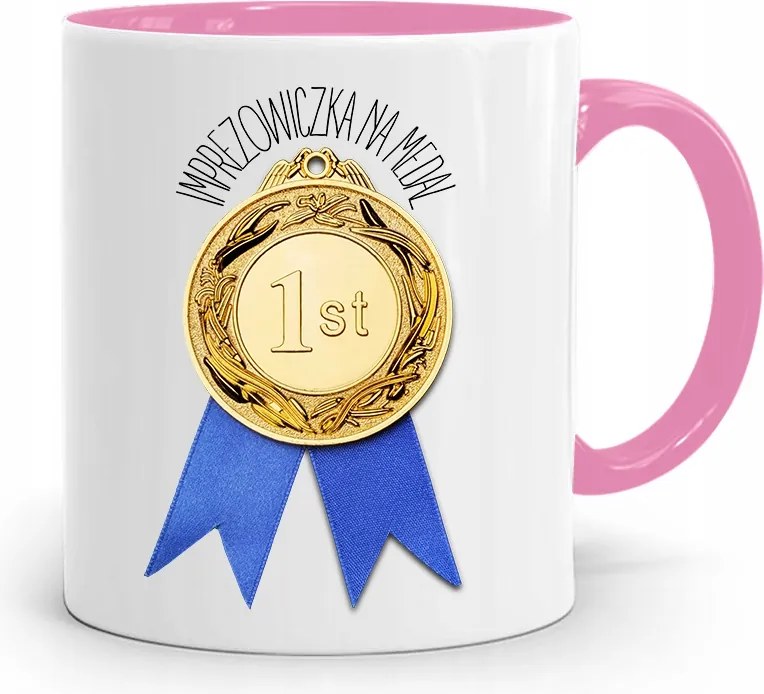 Bulizóknak Bulizós Bögre Rózsaszín, fényképes nyomattal