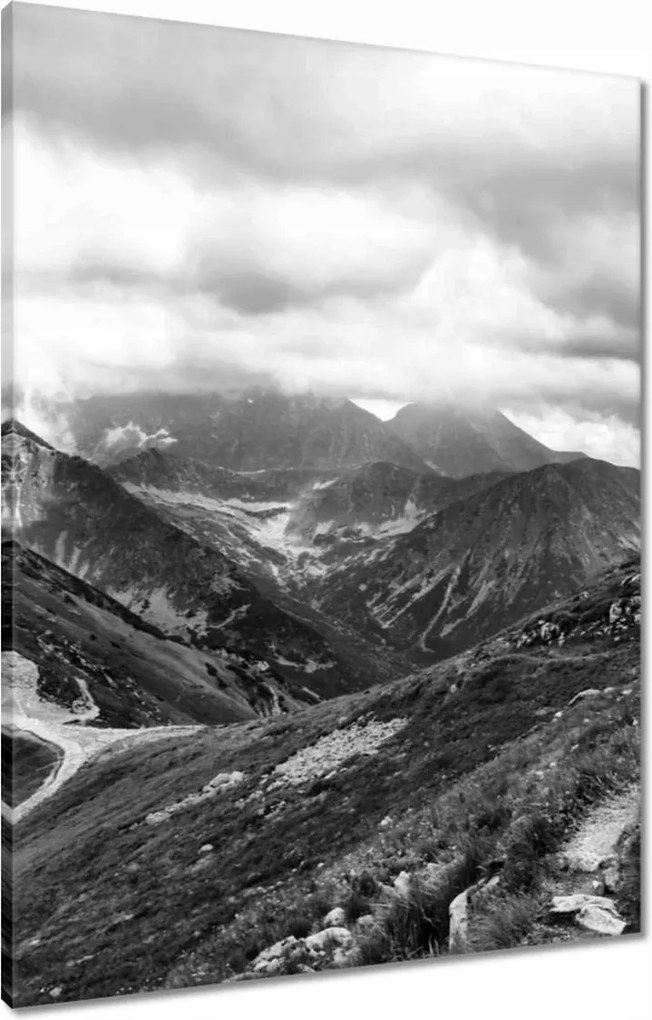 Vászonkép 60x80 Tátra Lengyel hegyek Kilátás