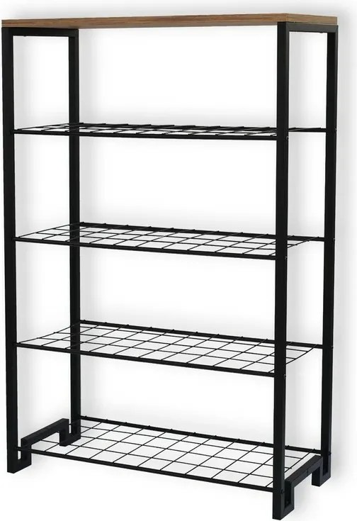 Nancy Atlantic Pine and Black cipősszekrény