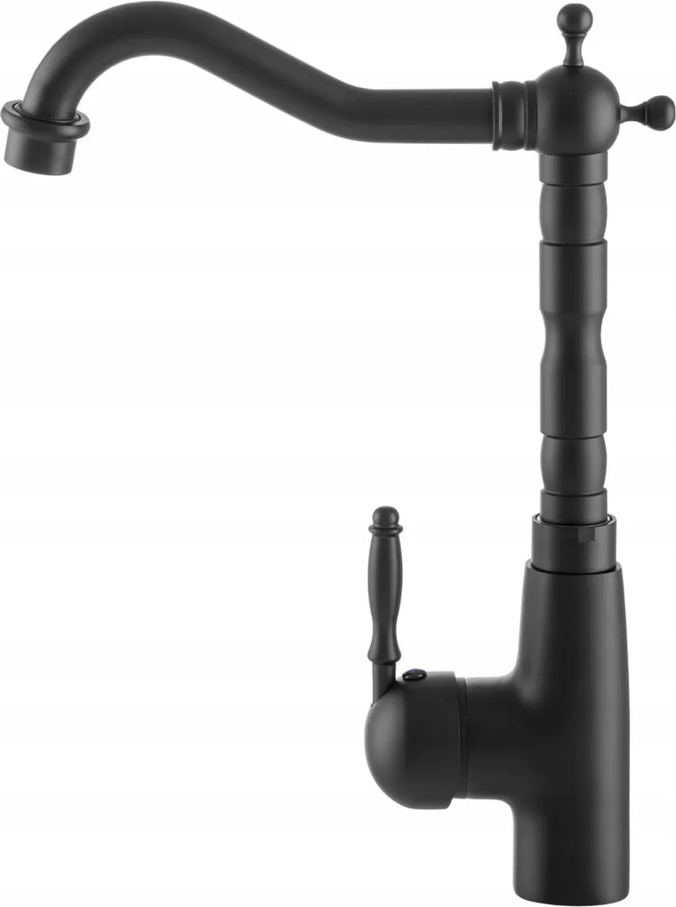 Álló konyhai csaptelep Retro 3 Fekete Gamma